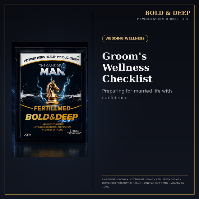 Groom's Wellness Checklist: Preparing for Married Life with Confidence