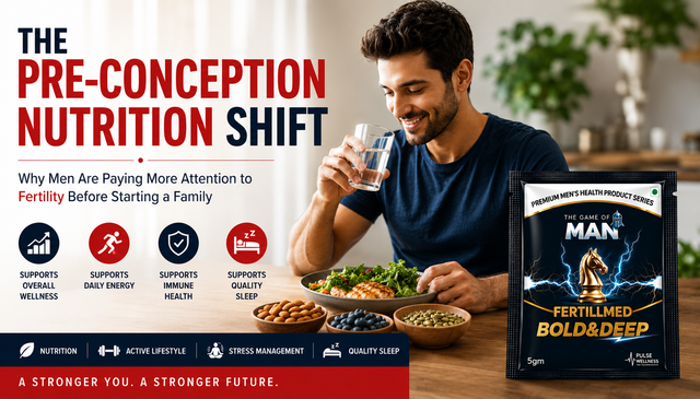 The Pre-Conception Nutrition Shift: Why Men Are Paying More Attention to Fertility Before Starting a Family