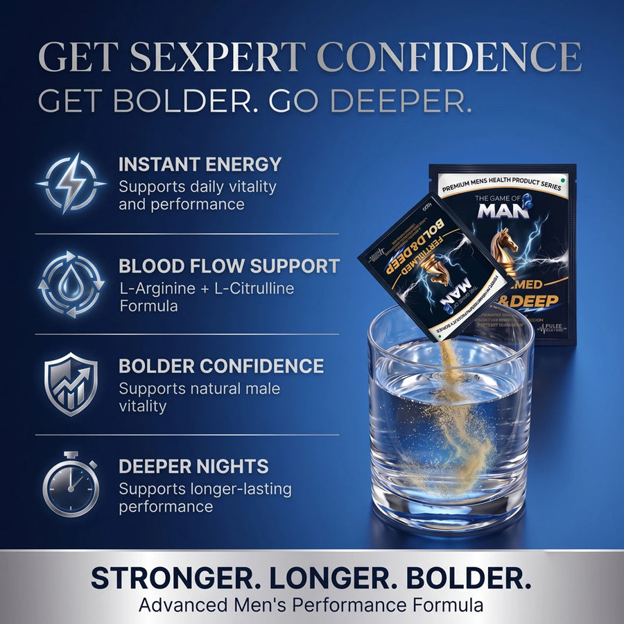 Bold & Deep™ — Men's Performance Sachets