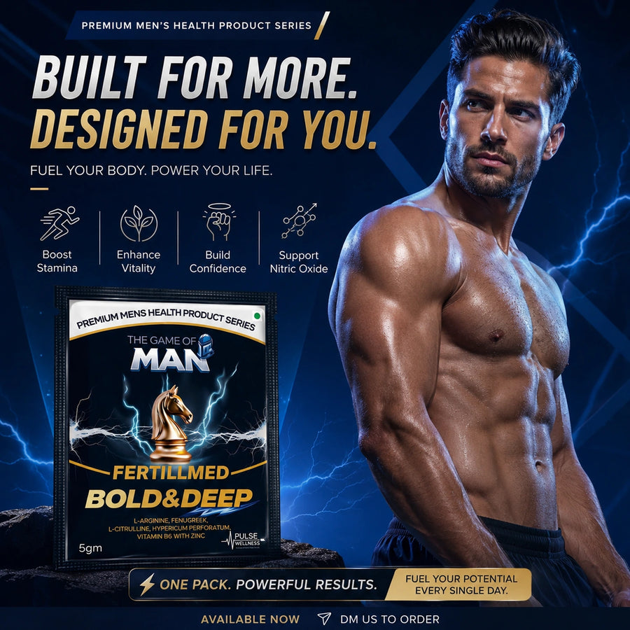 Bold & Deep™ — Men's Performance Sachets