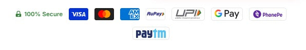 Accepted payment methods